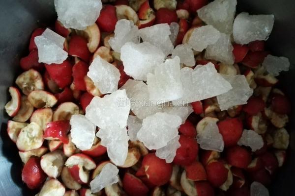 雪衣山楂糕的做法图解2