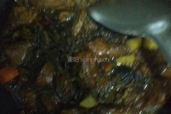 鸡肉炖蘑菇的做法图解9