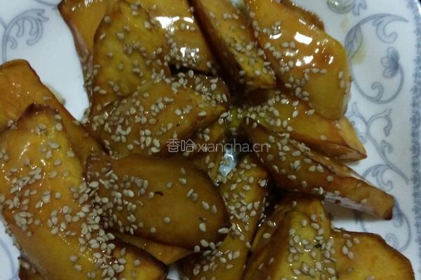 红薯拔丝的做法图解6