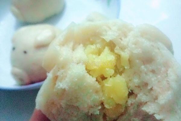 小猪奶黄包（纯手工）的做法图解11
