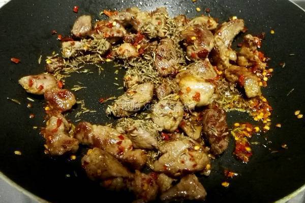 孜然羊肉的做法图解9