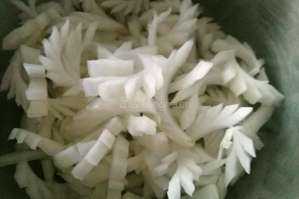凤尾白菜的做法图解7
