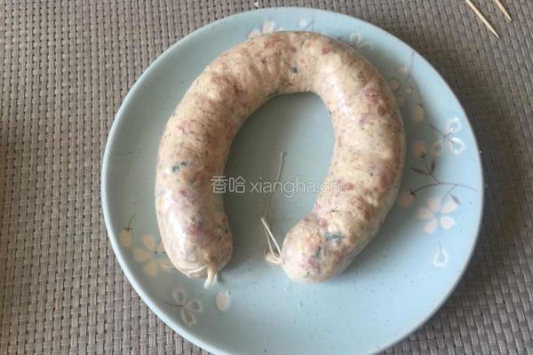 豆腐肉末香肠的做法图解7