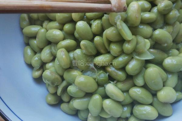 蚝油拌毛豆的做法图解6
