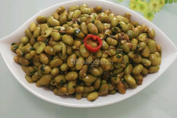 蚝油拌毛豆的做法图解9
