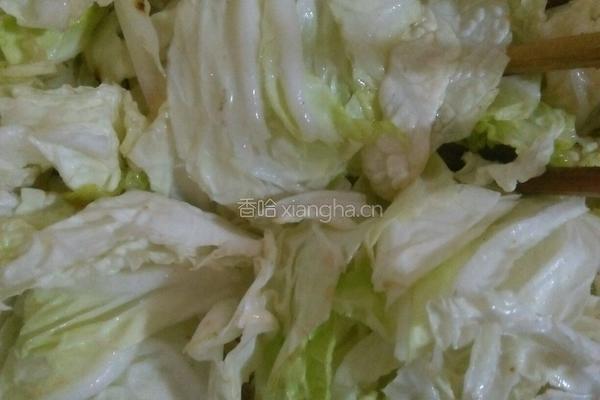 烧白菜的做法图解6