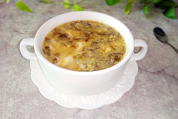 紫菜肉末蛋花玉米汤的做法图解7