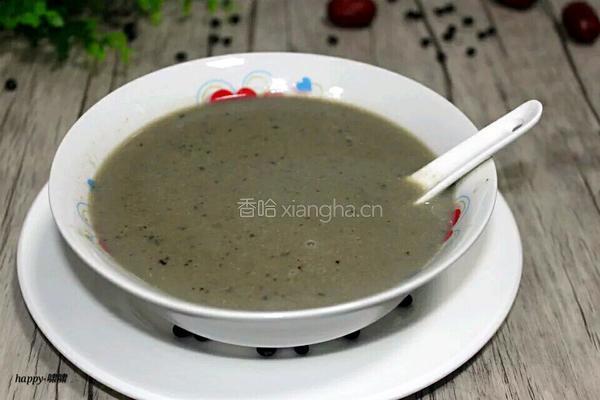 黑豆米糊