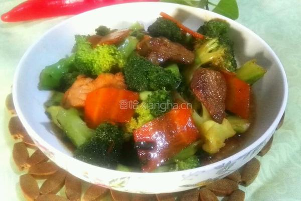 肉片西兰花的做法图解6