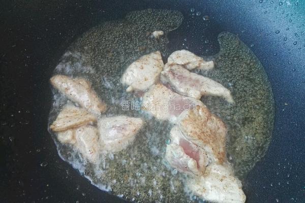 肉片西兰花的做法图解3