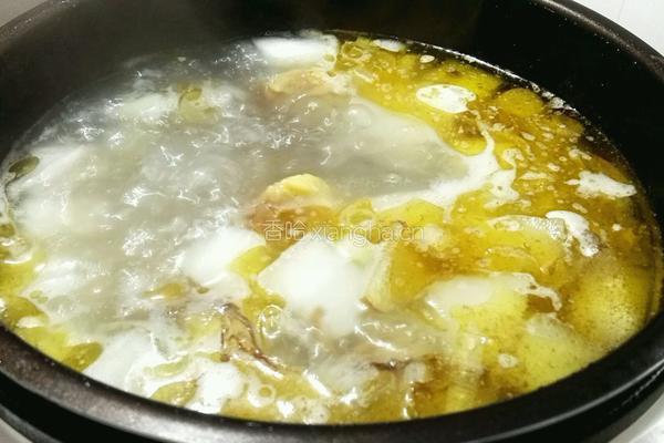 萝卜牛骨汤的做法图解6
