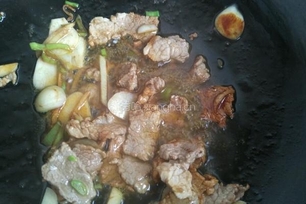 角瓜炒肉的做法图解6