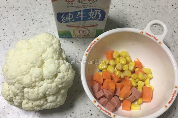 牛奶花椰菜的做法图解1