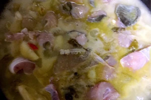 酸菜鱼的做法图解6