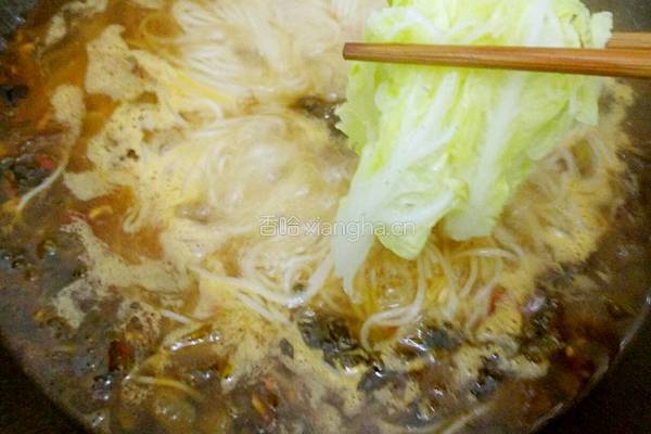 酸菜米粉的做法图解10