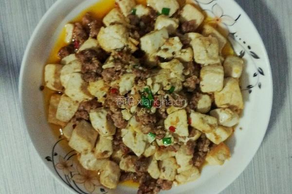 肉沫豆腐的做法图解21