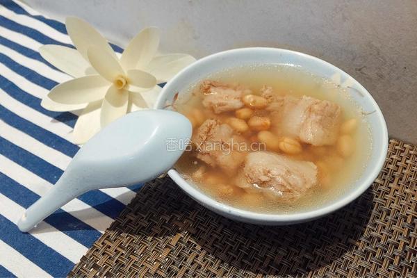 干花生炖排骨的做法图解6