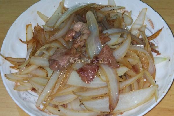 洋葱炒瘦肉的做法图解7