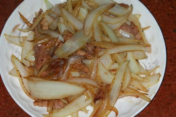洋葱炒瘦肉的做法图解6