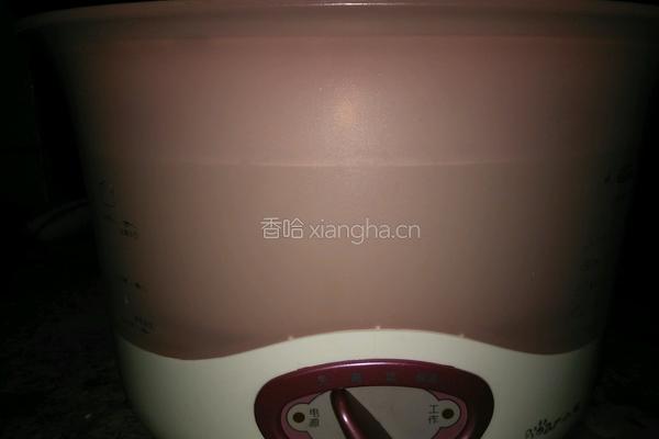 红枣糯米三色粥的做法图解4