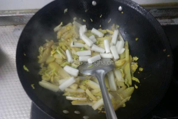 年糕土豆炖白菜的做法图解7