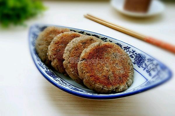 黑豆渣饼的做法图解11