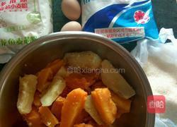 红薯糯米饼的做法图解1