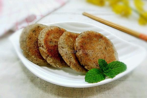 黑豆渣饼的做法图解10