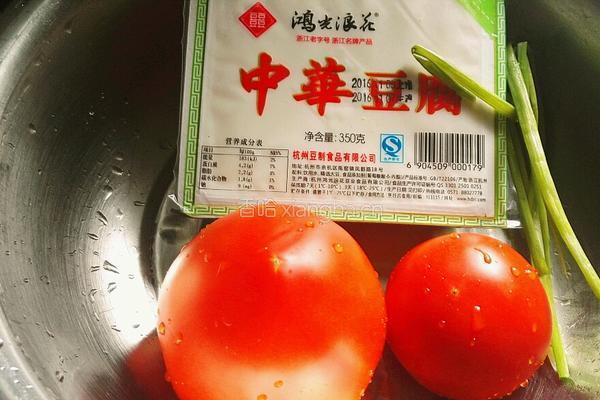 番茄浓汁烧豆腐的做法图解1