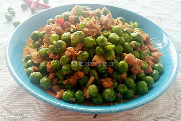 肉末豌豆的做法图解9