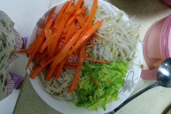 韩式拌饭的做法图解5