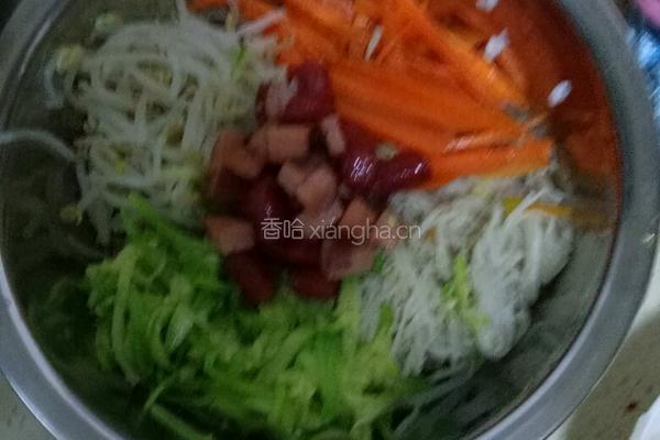 韩式拌饭的做法图解6