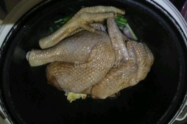 电饭煲焖鸡的做法图解4