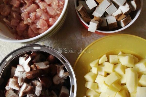 香菇肉酱的做法图解3