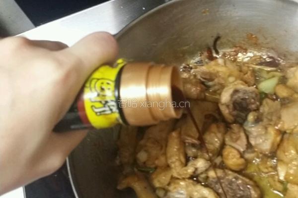 小鸡炖蘑菇的做法图解13