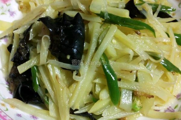 青椒土豆丝
