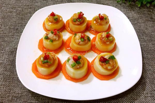 鲜虾玉子豆腐的做法图解13