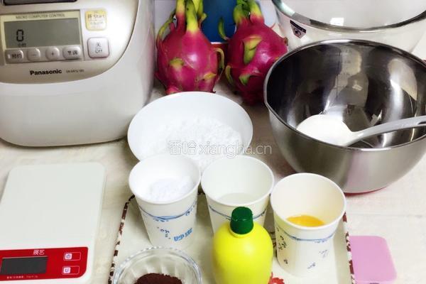 电饭锅版斑马纹蛋糕的做法图解1