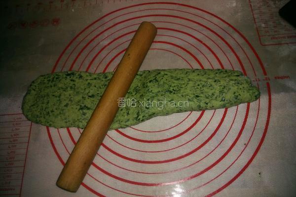 红薯叶饼的做法图解6