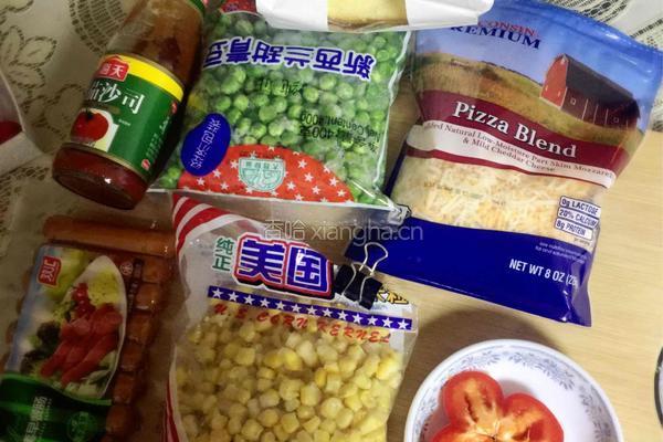 吐司披萨的做法图解1