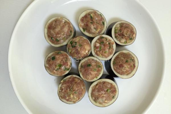 酿茄子的做法图解3