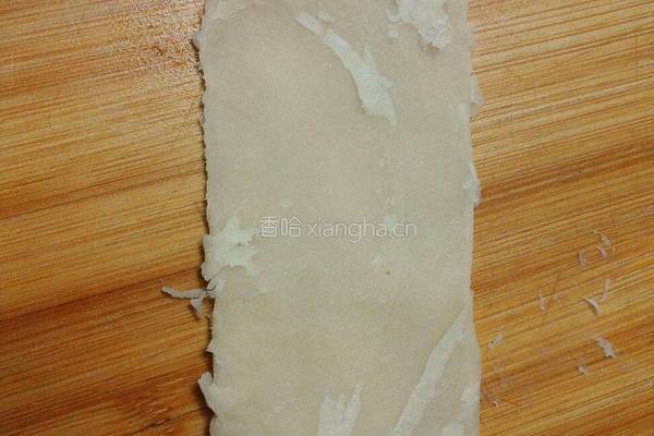千层酥皮豆沙卷的做法图解13