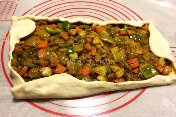 斯特龙博利素食面包卷的做法图解10