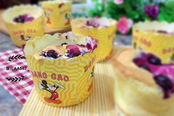 蓝莓小蛋糕的做法图解13