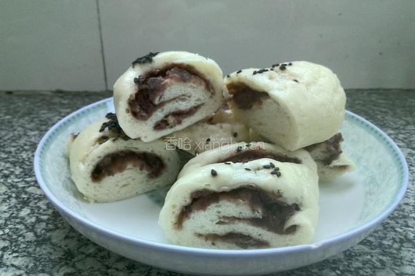 豆沙馒头卷的做法图解18