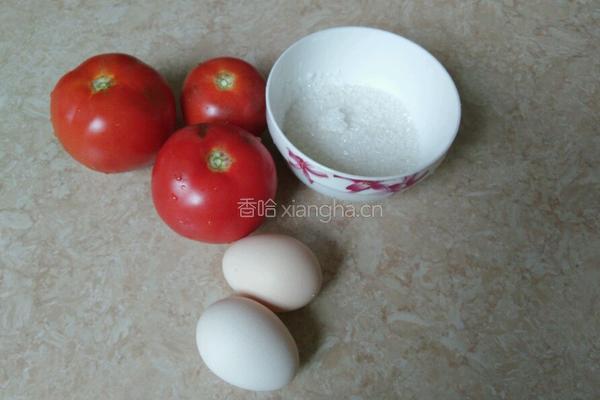番茄炒鸡蛋的做法图解1