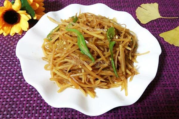 尖椒土豆丝的做法图解10