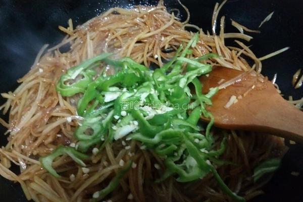 尖椒土豆丝的做法图解7