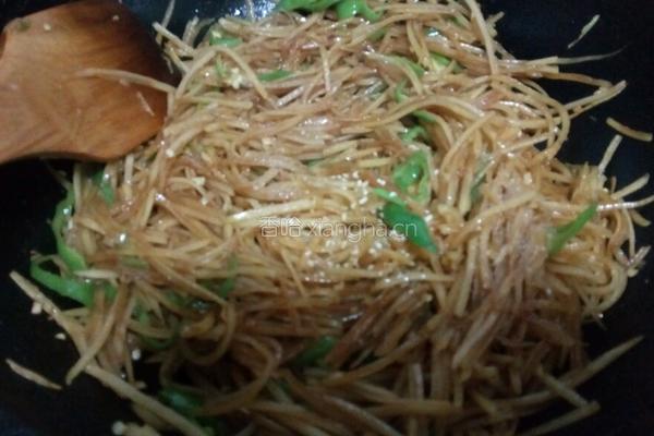 尖椒土豆丝的做法图解8