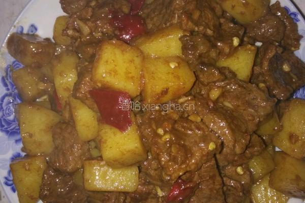 牛肉炖土豆的做法图解5